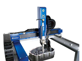 在線式“ΩX”系列<br>同級別最高±0.005mm重復定位精度，可實現(xiàn)三維校正、3D測高功能的機械臂