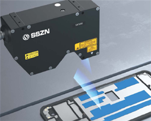 Application scenario of glue line detection